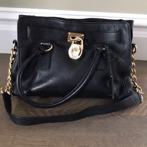 Michael Kors Hamilton Leather Bag